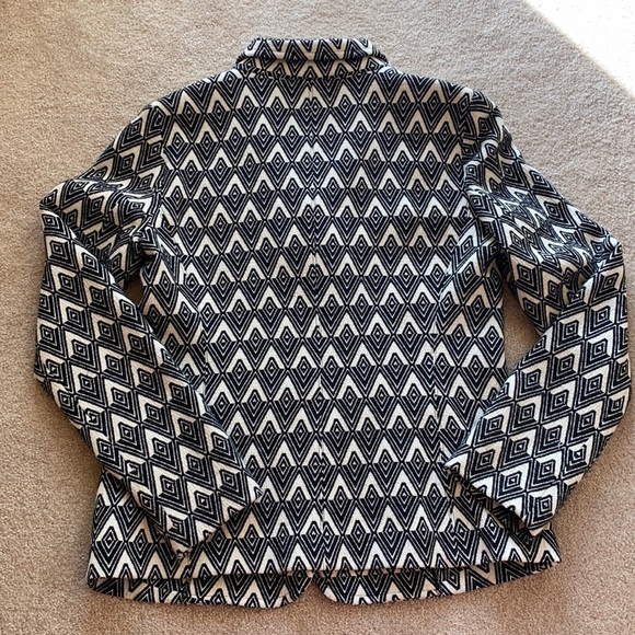 Elliott Lauren asymmetrical blazer top 3- button down jacket 2 pockets - Picture 5 of 7